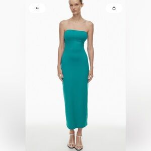 Aritzia Original Contour Enrapture Maxi Tube Dress - Size Small